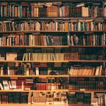 library: books rack