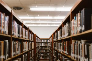 Books in the rack