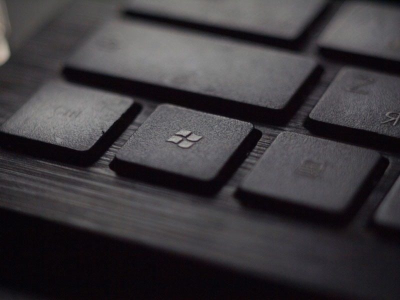 microsoft icon on keyboard