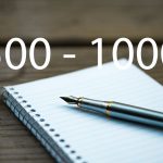 500 - 1000 words