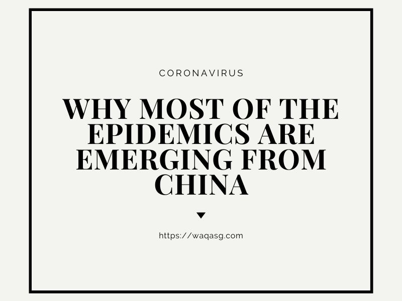 Why most of the Epidemics are emerging from China