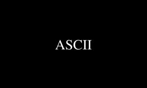 ASCII