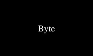 Byte