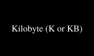 kilobyte