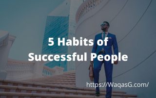 5 Habits of Successful People art