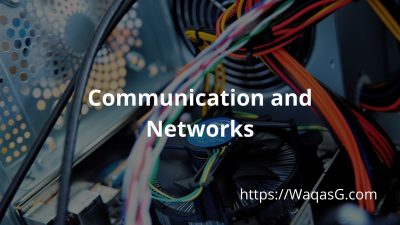 Communication and Networks art