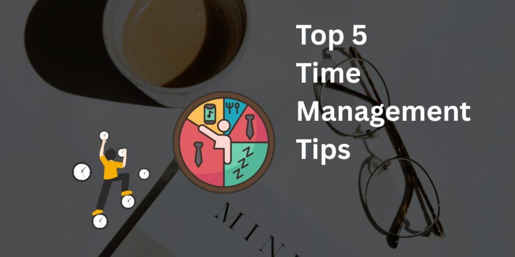 Illustration of time management tips for remote workers in 2025