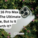 The picture contains an iPhone,