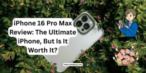 The picture contains an iPhone,